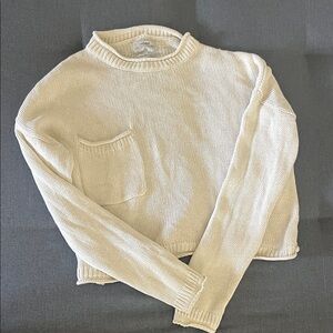 Urban Outfitters Cream Knit Sweater